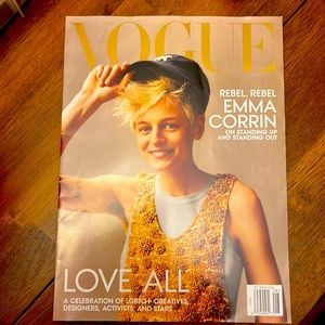Emma Corrin Pride August 2022 Vogue Magazine